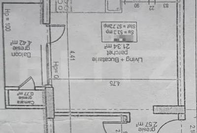 Apartament cu 3 camere semidecomandat în Mănăștur