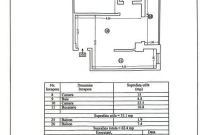 Apartament cu 2 camere decomandat în Central - 3