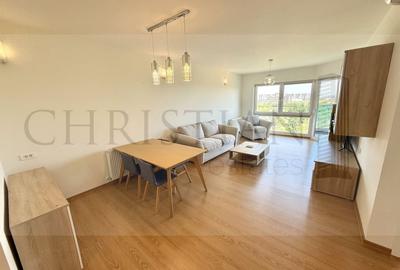 Apartament cu 2 camere decomandat, mobilat în Barbu Văcărescu