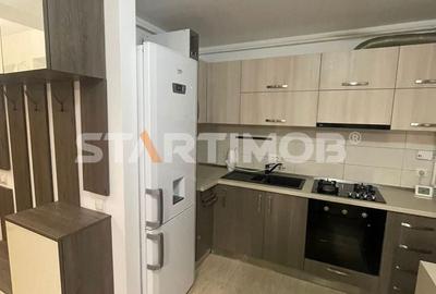 Apartament cu 2 camere semidecomandat, mobilat în Tractorul - 3