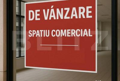 Spațiu comercial, de 22 mp, în Gării