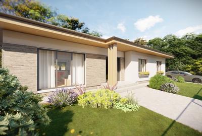 Casă individuală cu 4 camere cu Canalizare în Chinteni - 3