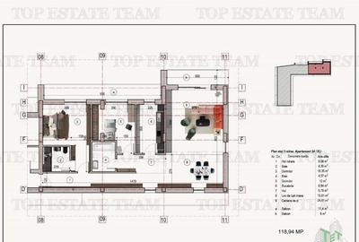 Apartament 3 camere 2 bai bloc nou metrou 1 Decembrie 1918 - 1