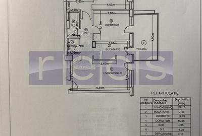Apartament cu 3 camere decomandat, mobilat în Central - 9