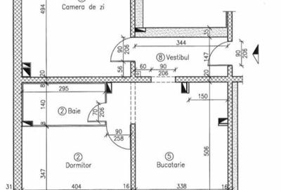 Apartament cu 2 camere decomandat în Nerva Traian - 1