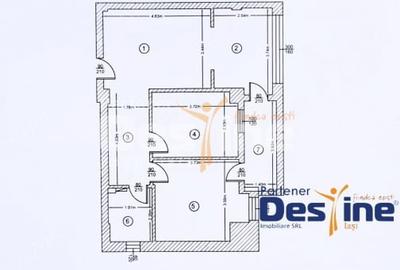 Apartament cu 3 camere decomandat, mobilat în Păcurari - 13