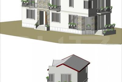 Casa la rosu, cu 4 camere, 145 mp utili, 356 mp teren, zona - 3