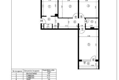 Apartament cu 3 camere în Alexandru cel Bun - 1