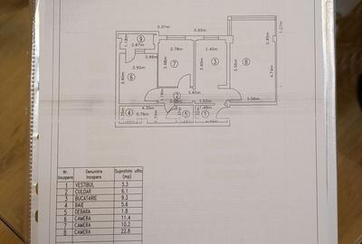 Apartament cu 3 camere în Central - 6