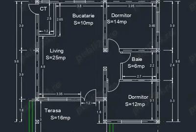 Casa plan parter Muntenii de Sus - 3 km de Vaslui - 1