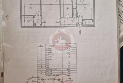 Tineretului | 3 camere | 71mp | Decomandat | B12266 - 8