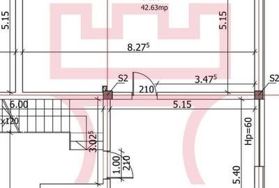 Inchiriere spatiu comercial / birouri Marasti Muresului cu terasa 70mp - 2
