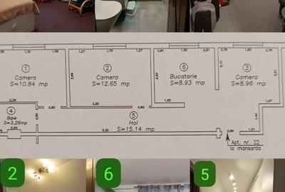 Apartament 3 camere de vânzare – Calea Aradului, lângă Piața Verde, 8 min de Iul - 1