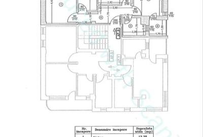 Apartament cu 3 camere decomandat, mobilat în Central - 1