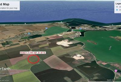 CORBU TEREN AGRICOL UN LOT DE 23.300 MP. D=40 M. IDEAL INVESTITIE PRET 23.300 EU - 4