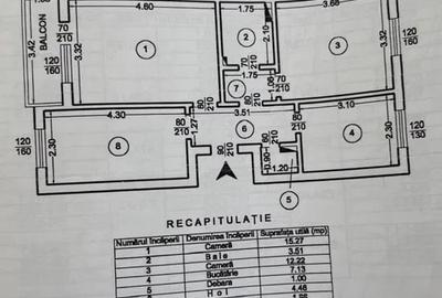 Apartament 3 camere-Tatarasi-Flora-etaj 2 Apartament 3 camere-Tatarasi-Flora-etaj 2 - 6