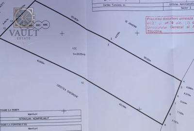 Teren intravilan cu deschidere la lac – 3.535 mp, Sector 2, zona Dobroesti - 3