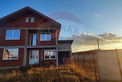 De vanzare casa cu etaj 4 camere, la rosu iesire Les langa padure - 11