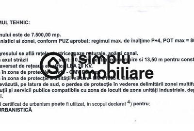 Teren de 7500 mp, în Central - 3