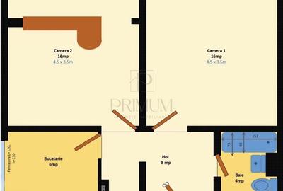 Apartament cu 2 camere decomandat în Favorit - 10
