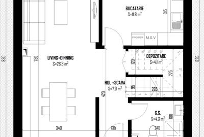 VILA INDIVIDUALA 4 CAMERE+MANSARDA 47m,2 km de metrou,incalzire pardoseala, - 6