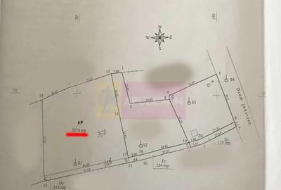 Teren de 3274 mp, în Lunca Mare