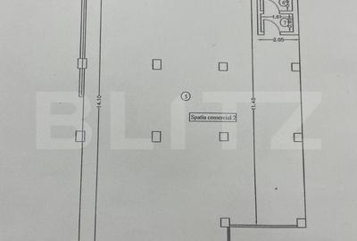 Spațiu comercial, de 134.5 mp, în Central