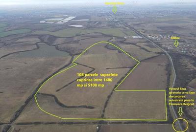 Teren de 1400 mp, în Moșnița Nouă