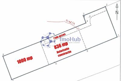 Teren Construcții intravilan de 1000 mp, în Breazu - 1