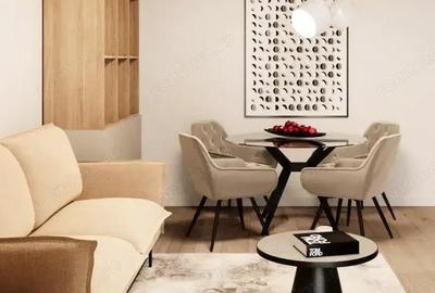 Apartament 3 camere Gradina 40 mp Finisaje lux