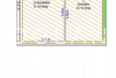 Apartament 2 camere, et. 3,  finisat la cheie, Șelimbar Apartament 2 camere, et. 3,  finisat la cheie, Șelimbar - 2