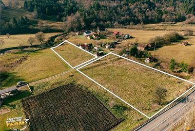 FILM! Teren cu potential, 6.700 mp, langa drumul principal, Catrusa, Covasna - 6