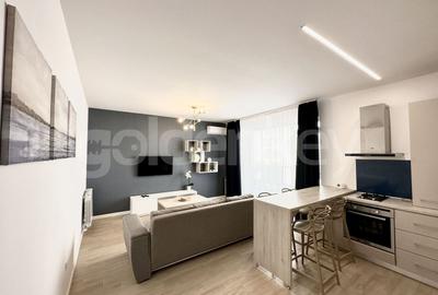 Apartament cu 2 camere semidecomandat, mobilat în Nord