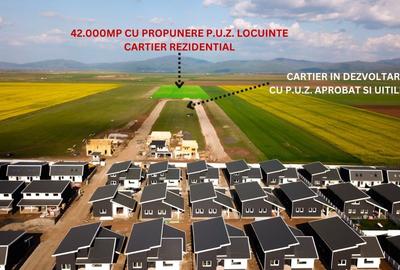 Teren Construcții extravilan de 42000 mp, în Tărlungeni - 1