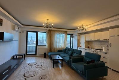 Apartament cu 2 camere semidecomandat, mobilat în Dorobanți