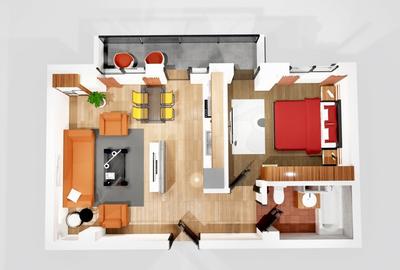 Apartament 2 camere 49 mp decomandat Sos Nicolina Bloc Nou 2017 - 7