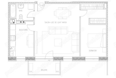 Apartament cu 2 camere semidecomandat, mobilat în Morarilor - 10