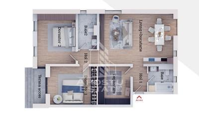 Bloc nou cu 8 apartamente, finalizare iulie 2026, zona Metro 2 - 7