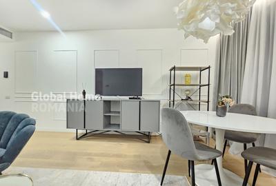 Apartament cu 2 camere semidecomandat, mobilat în Herăstrău