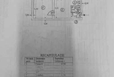 Garsonieră semidecomandată, mobilată în Mărgeanului - 8