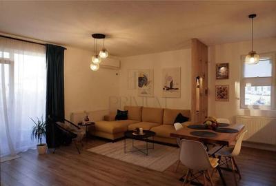 Apartament cu 3 camere semidecomandat, mobilat în Giroc