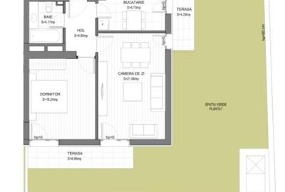 Apartament 2 camere 71 mp Băneasa langa Str Jandarmeriei Vezi video - 13