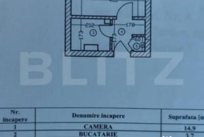 Garsonieră semidecomandată, mobilată în Sebastian - 9