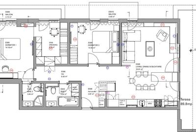 Penthouse MRS Smart 90 mp utili, terasă panoramică 90 mp, parcare - 2