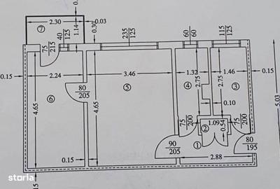 Apartament cu 2 camere în Nord - 2