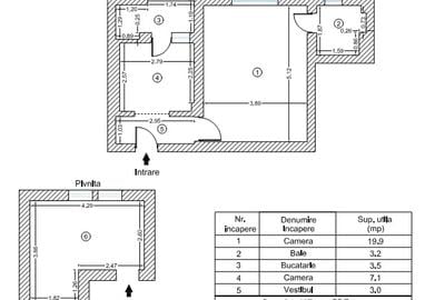 Garsoniera spatioasa complet utilata si mobilata in zona Grivita-Domenii - 10