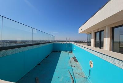 Penthouse 583 mp cu piscina, jacuzzi si vedere panoramica | Trafic Greu - 11