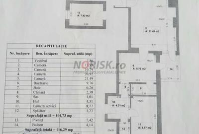 4 Camere Luxury Living | 117mp | Dorobanti Capitale | Londra | Centrala - 19