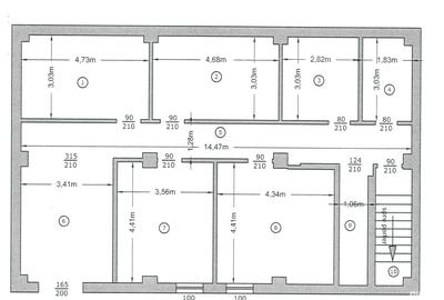 Casă cu 4 camere în Central - 3
