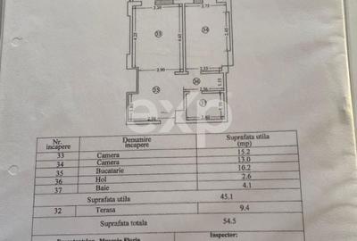 Apartament cu 2 camere decomandat în Nord - 2